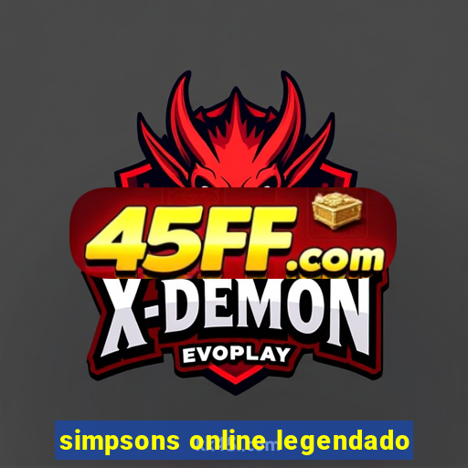 simpsons online legendado